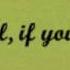 I Will If You Will John Berry With Lyrics