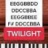 Twilight Bella S Lullaby Easy Piano Tutorial With Letter Notes Shorts