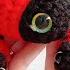 CROCHET BABY LADYBUG Full Amigurumi Tutorial NO SEWING REQUIRED Right Handed Version