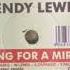 Wendy Lewis Wishing For A Miracle Goodymusic Production GMPMX 003 2005