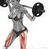 Выпад вперед одной ногой со штангой Lunge Forward With One Leg With A Barbell