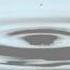 Slow Motion Rippling Water Droplets