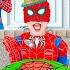 Spider Man Team VS Brainrot Team In Birthday Cake Fight Spider Man Into The Spider Verse 2025