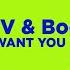 MARUV Boosin I Want You Official Lyric Video