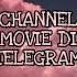 Channel Movie Di Telegram