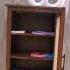 The Attic Sheesham Mini Glazed Bookcase Cane KL 436C