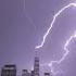 LIghtning Strike From Structure Up To The Sky