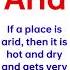 Arid Meaning Definition And Pronunciation Of Arid