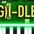 G I DLE Nxde Piano Tutorial