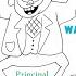 How To Draw Principal Kidswatter From Wayside Animation Step By Step Shorts