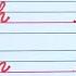 How To Write English Cursive Writing A To Z Small Letters Abcd Cursive Handwriting Practice Abc