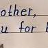 Letter To My Mom Thank You Letter To Mother Mother S Day Letter Greeting Card Writing