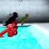 Running From All Monsters In Scary Baboon