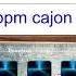 135 Bpm Cajon Loops