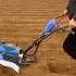 Young Man Uses MINI TILLER For SUPER EFFICIENT Soil Work