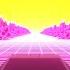 Blender Demo Synthwave Delorean