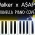 Alan Walker X A AP Rocky LIVE FAST PUBGM Piano Cover By Pianella Piano