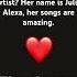 Please Give Julia Alexa The Love She Deserves Thank You Music Underated Showsomesupport
