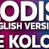 The Kolors ITALODISCO Versione Inglese Testo Lyrics I Know It S Not Ibiza