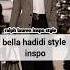 Bella Hadidi Style Inspration Short Bellahadid Bellahadidstyle Grwm Outfitideas