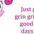 My Little Pony Smile Song Lyrics