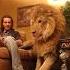 Lion Wants To Play Video Games In Living Room