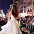 Magnificent Dance Of Beautiful Woman And Peacock In New York Aivideo Usa Dance Timessquare