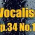 라흐마니노프 14개의 로망스 중 14번 보칼리제 1시간 듣기 Rachmaninoff 14 Romances Op 34 No 14 Vocalise 1H Loop