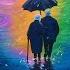 Sharing With Art Lovers The Rainbow Rain Quartz Sand Texture Painting Love Everyone Is The Hero