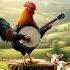 Rooster Playing Banjo To Its Sheep Shortsfeed Viralvideo Funnyanimal Funnyvideo Rooster Cute