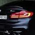 12K Titanium Exhaust System On A BMW M5 F90 Akrapovic HJS Downpipes