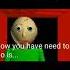 Baldi S Basics Says Congratulations You Failed All 7 Notebooks