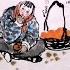 中国水墨画 都说城市套路深 俺要回农村 Shorts 写意画 国画 手绘