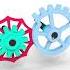 Intermittent Motion Gear 2 Tecnology Engineering Mechanical Design 3dcad Mechanism