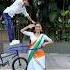 Jai Ho Slumdog Millionaire A R Rahman Vaishnavi More HulaHoop BMX Cycle DancingDoll
