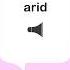 Word Of The Day Arid Learn New Vocab With GoGo MonsterKids