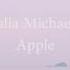 Julia Michaels Apple Lyrics