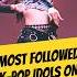 2025 S Most Followed K Pop Stars On Spotify BTS BLACKPINK TWICE KPOP KPOPSHORTS KPOPIDOL