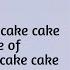 ITZY CAKE Easy Lyric