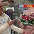 Круглый букет по спирали в корейской плёнке флористика Bouquetflowers Shorts Bouquet
