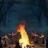 Witches Ritual Dance In The Dark Forest Blood Moon Ambience