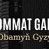 Hommat Gara Obamyn Gyzy Turkmen Aydymlary Music Video