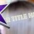 How To Make Animated Text Overlays Using Keynote And IMovie
