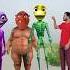 Purple Dame Tu Casita Alien Green Siren Fat Dog Vs Me Correct Head Matching Funny Vfx Game Funny