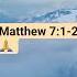 Gospel Of Matthew Scripture Jesus Bibleverse Biblestudy Bible