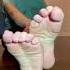 Pretty Girl With Sweaty Feet