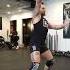 Getting The REPS In With The 123lb Kettlebell At Viala Training In Kelowna BC