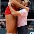 10ft Volleyball Player Shorts Tallwoman Tallgirlfriend Hug Heightdifference Volleyball