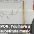 Substitute Music Teacher School Music Singer