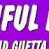 David Guetta Sia Beautiful People Lyrics